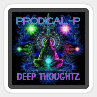 Deep Thoughtz Tee Sticker